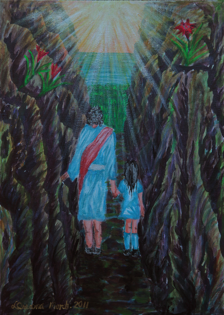 valley, Jesus, peace, love, restful