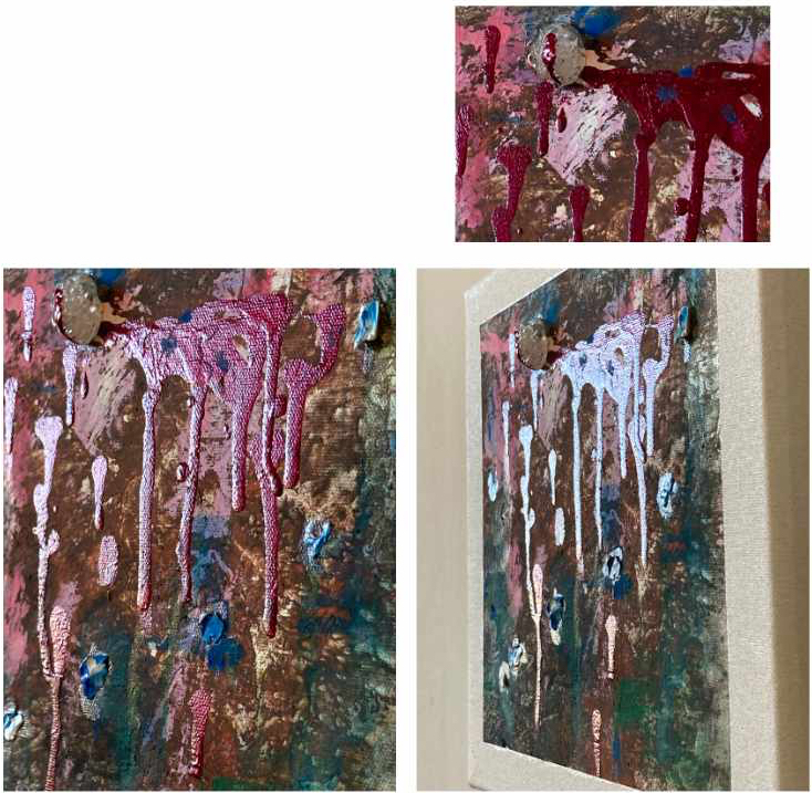 The abstract painting of Psalm 63:10