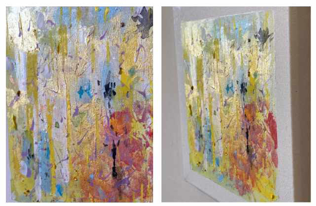 Psalm 63:11 abstract paining