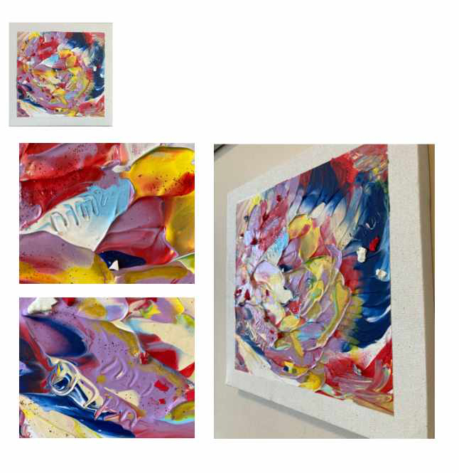 Psalm 63 V.4 Abstract Painting