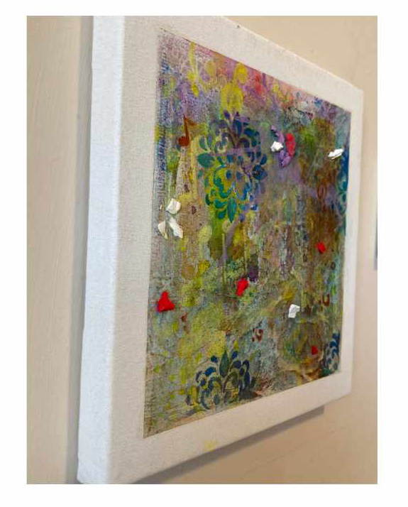 Psalm 63 V.5 Abstract Painting