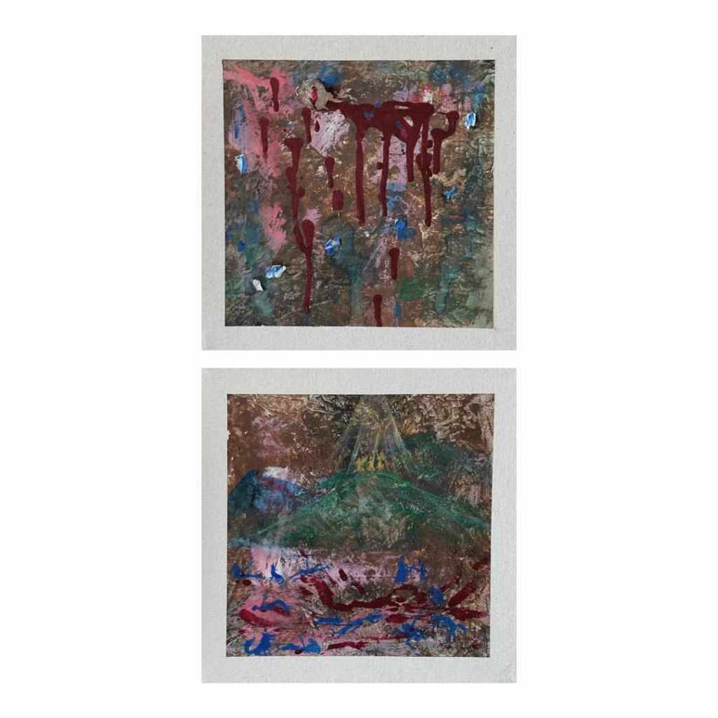 The diptych painting of Psalm 63:10